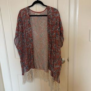 Beautiful boho Abercrombie kimono